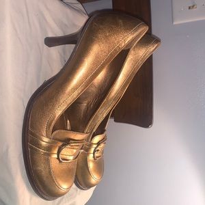 Gianni Boni 9 1/2 Golden Heels